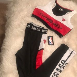 Chicago bulls  workout set Bra & Pants